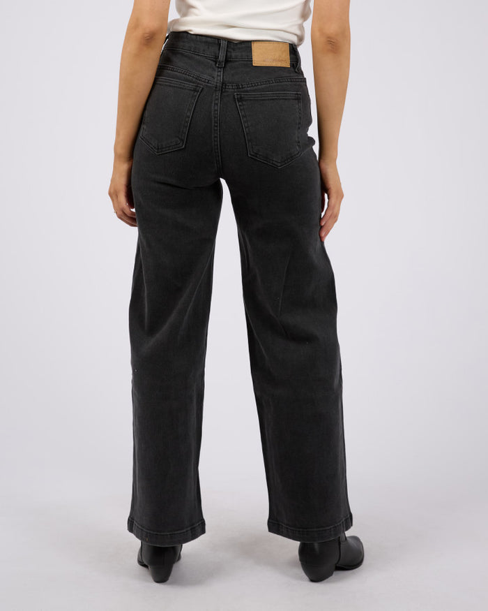 Jacqui Wide Leg (Washed Black)