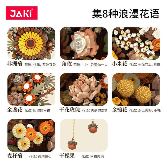 JAKI JK2511 Nordic Art Wall Flower JAKI
