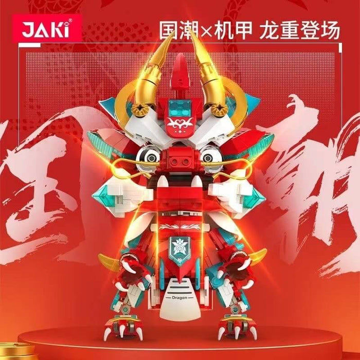 JAKI JK5138 Red flame mecha dragon