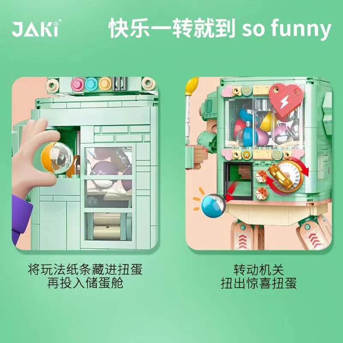 JAKI JK8218 Cashapon Machine Robot Afobrick