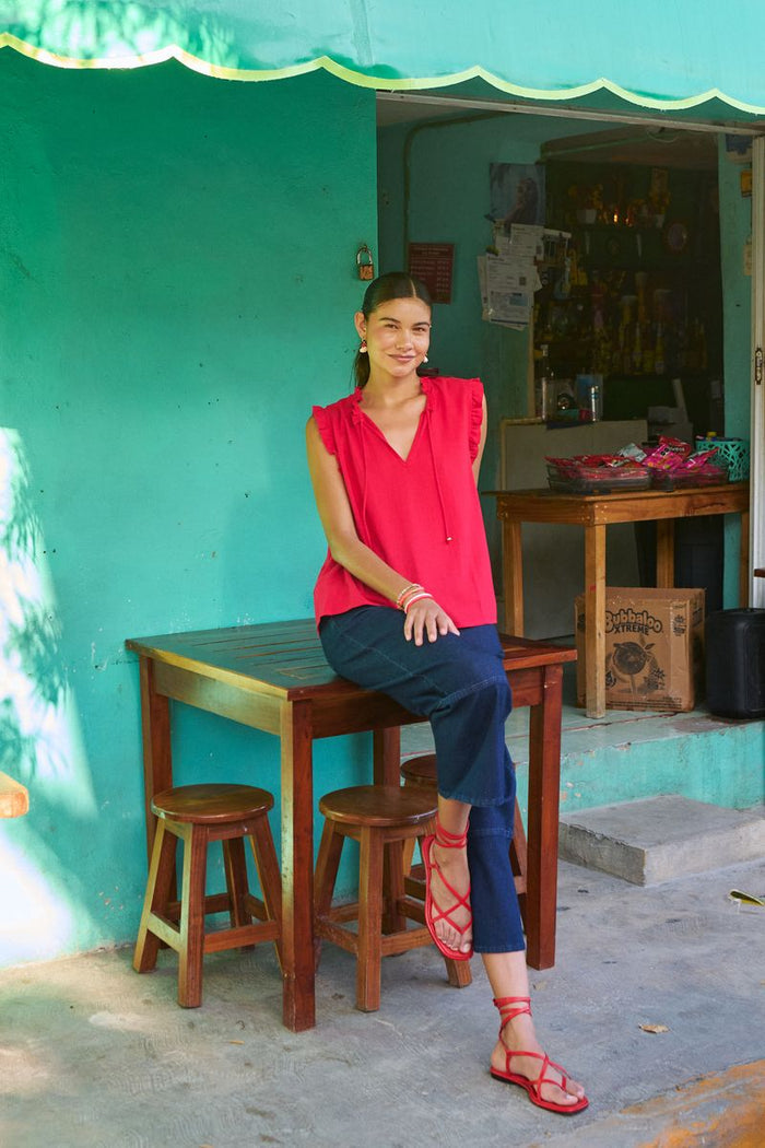 Jardin Top (Garnet)