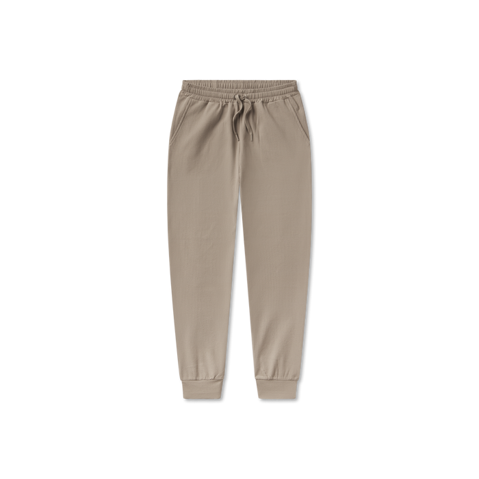 Burnt Taupe Waffle Knit