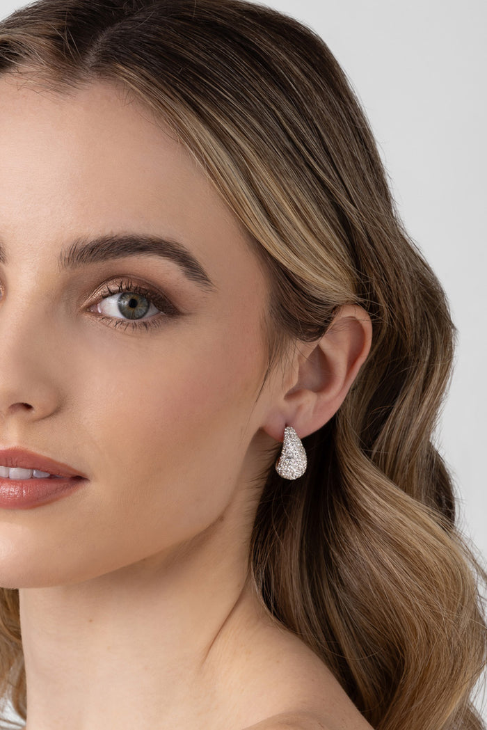 Liberté Jemma Crystal Teardrop Earring in Gold | Women's Jewellery | Gretel Lane