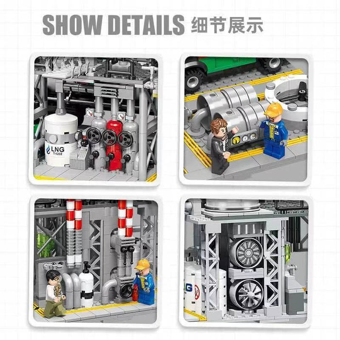JIE STAR Chemical Plant Architectural Model JIE STAR