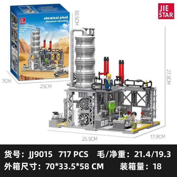 JIE STAR Chemical Plant Architectural Model JIE STAR