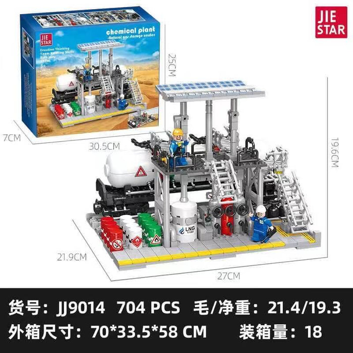 JIE STAR Chemical Plant Architectural Model JIE STAR
