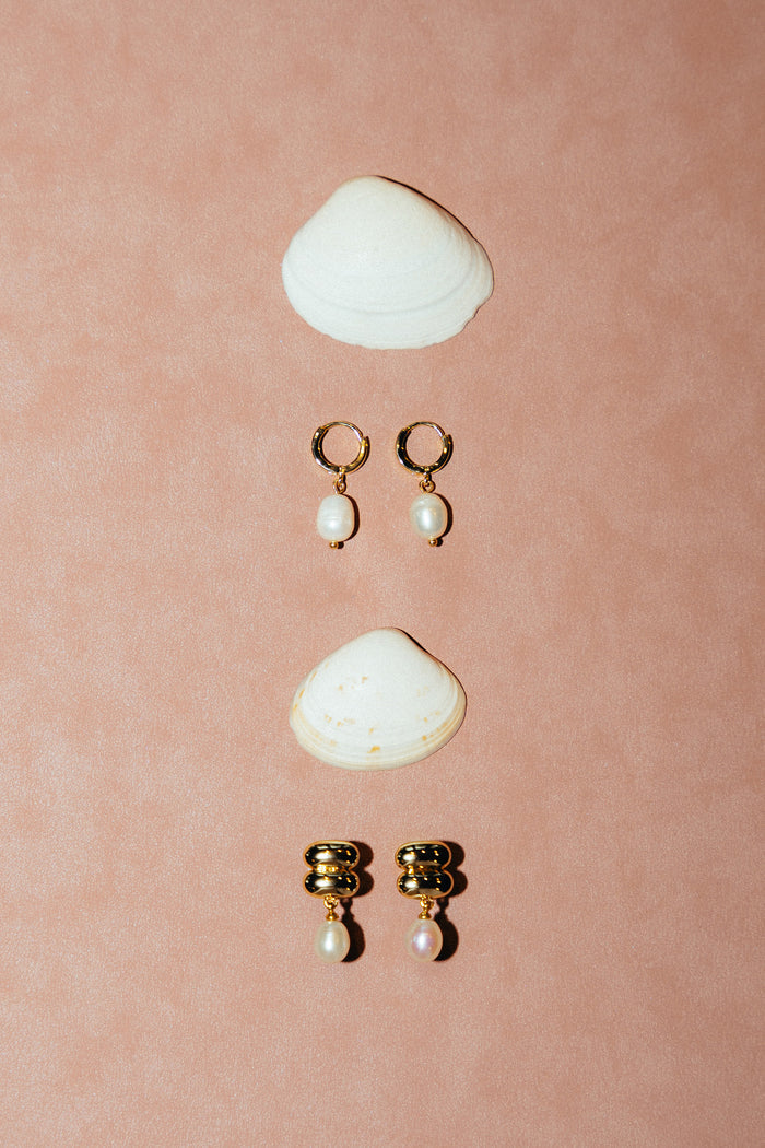 Liberté Juliet Drop Pearl Earring in Gold | Women's Jewellery | Gretel Lane