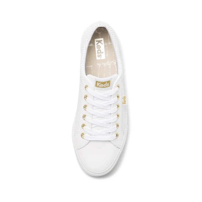 Jump Kick (White/Gold Punched)