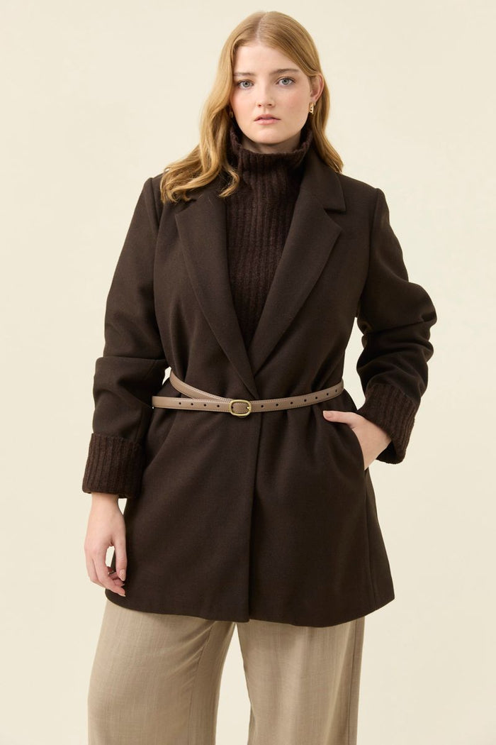 Isle of Mine Women's Kali Brown Coat | Gretel Lane