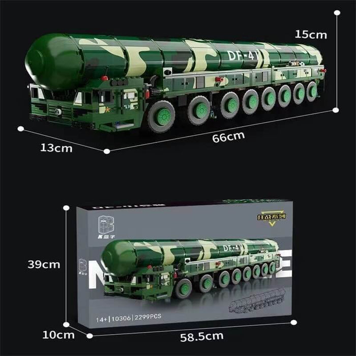 KBOX 10306 DF-41 ballistic missile Afobrick