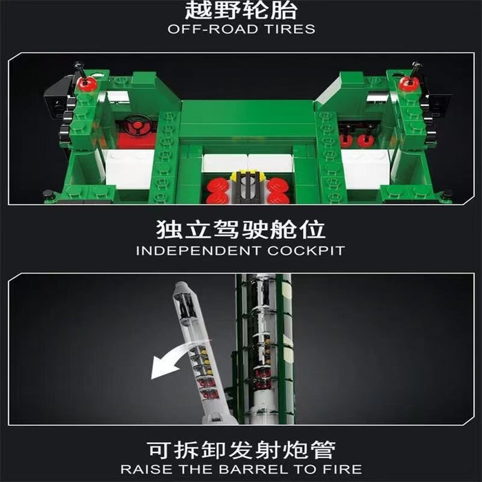 KBOX 10306 DF-41 ballistic missile Afobrick