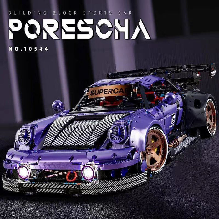 KBOX 10544 Low-riding retro Porsche 911