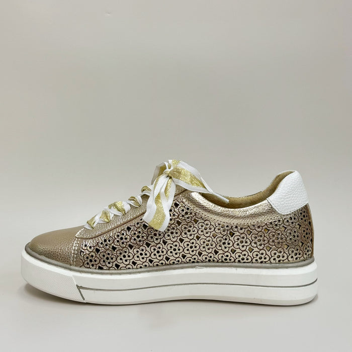 Keelie (Gold Tumbled-White)