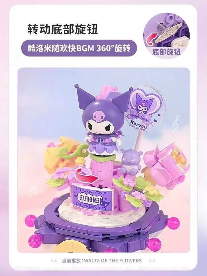 Keeppley Melody and Kuromi Music Box