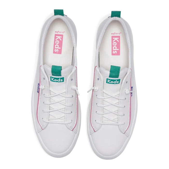 Kickback - Leather Pop (White/Multi)