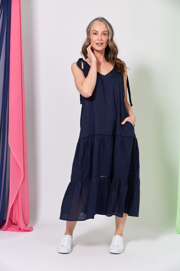 La Vie Tie Maxi (Sapphire)
