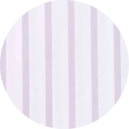 Men's Lilac Cotton Stripe Classic Fit Formal Shirt With Single Cuffs fabric swatch