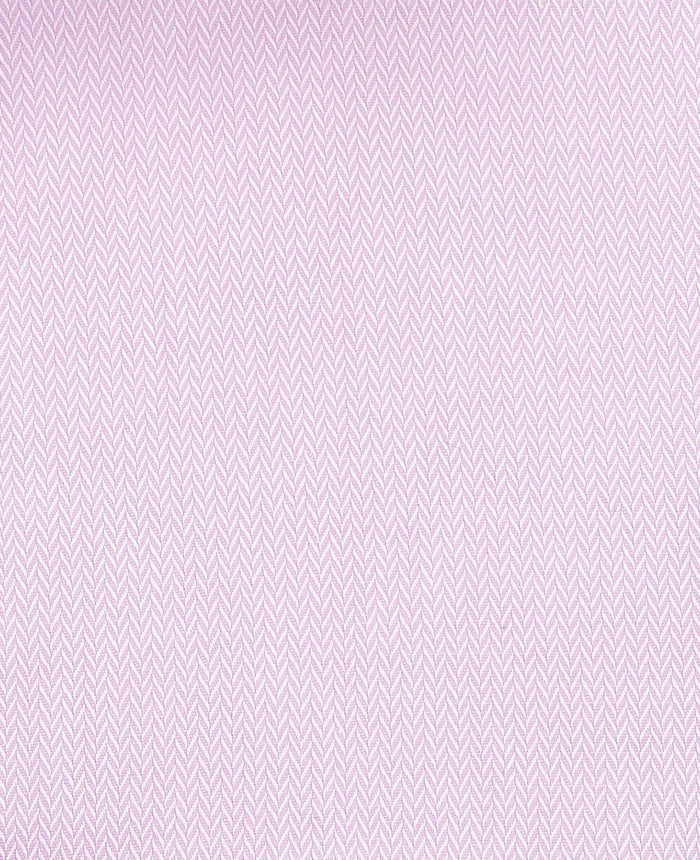 Men's Lilac Herringbone Cotton Slim Fit Formal Shirt With Double Cuffs fabric detail