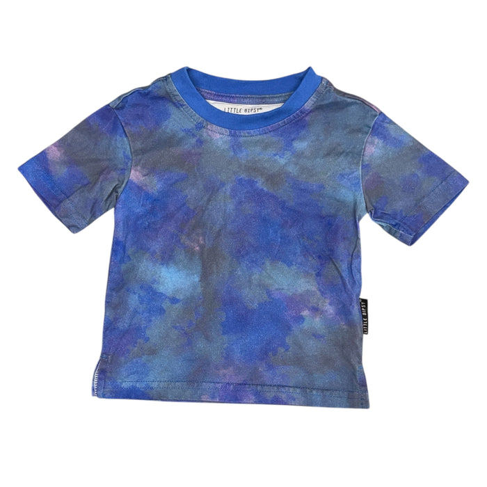 Little Bipsy | Blue Tye Dye Shirt | 6-12m