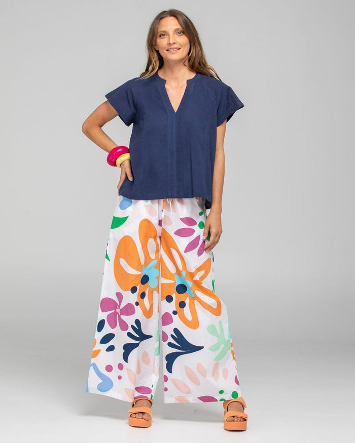 Livy Top (Navy)