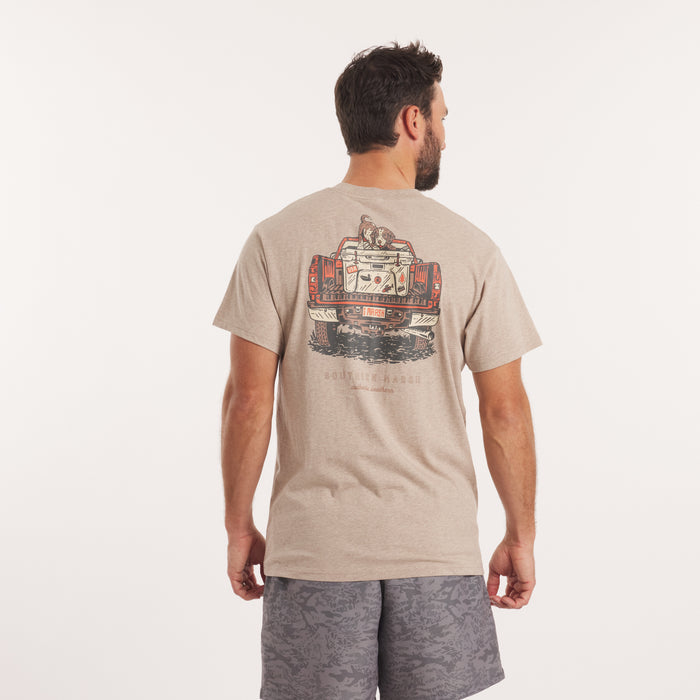 Washed Burnt Taupe | On Model Back