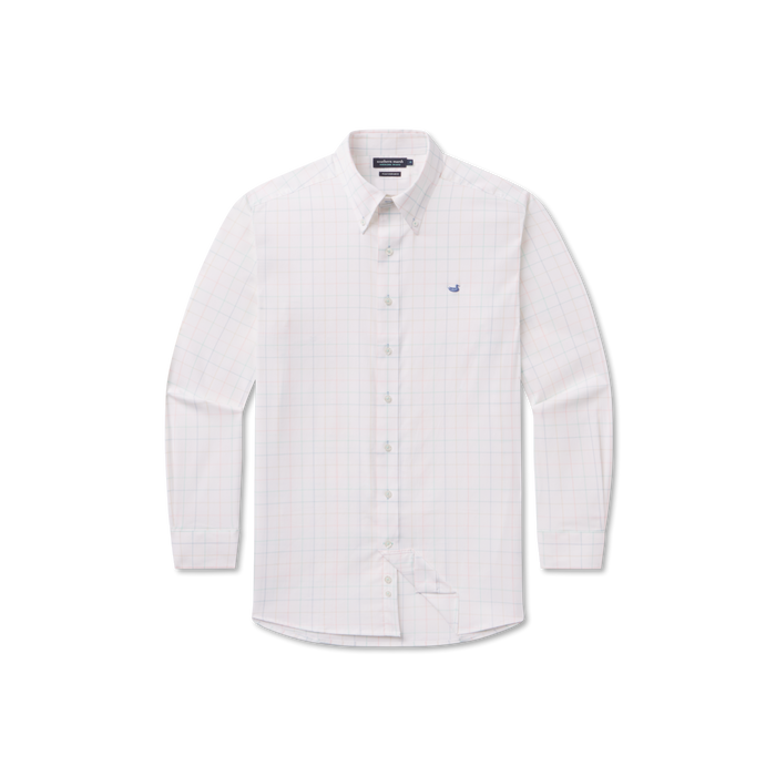 Light Blue & Mint Windowpane | Front