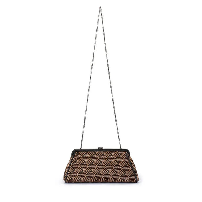 Lois Woven Frame Bag (Black)