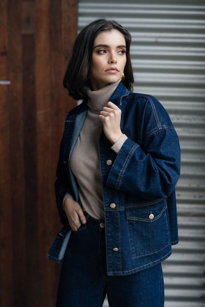 Loz Jacket (Dark Blue)