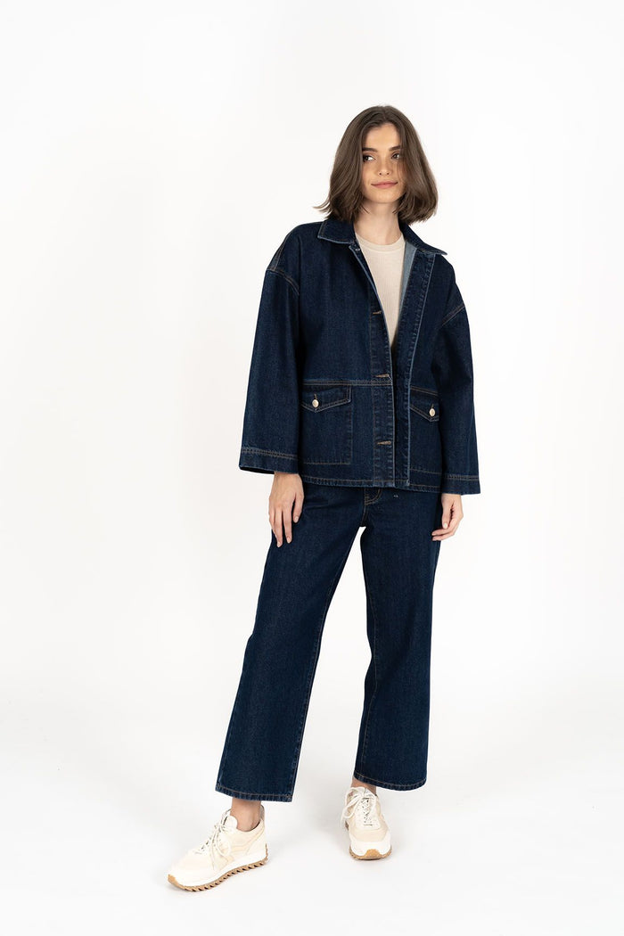 Loz Jacket (Dark Blue)