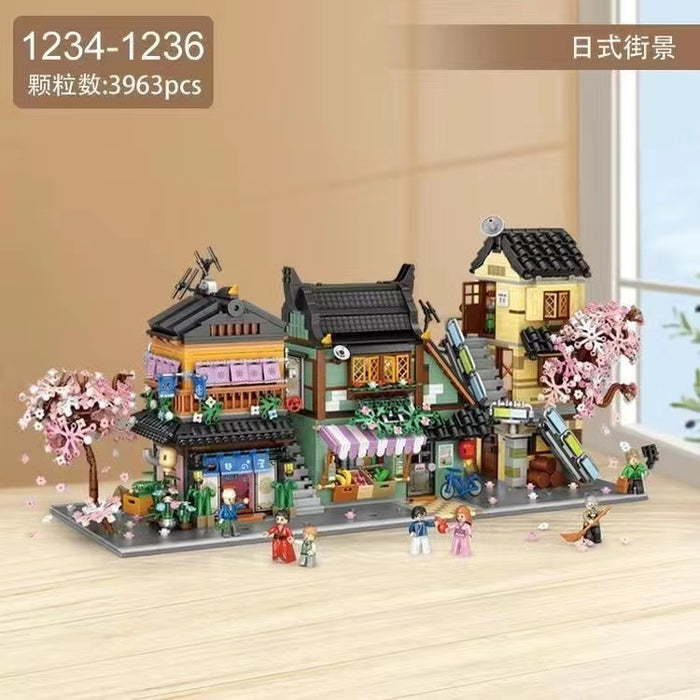 Loz Japanese Street View Mini Brick loz