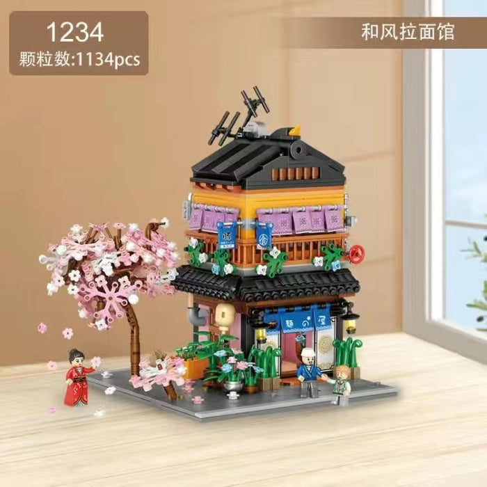 Loz Japanese Street View Mini Brick loz