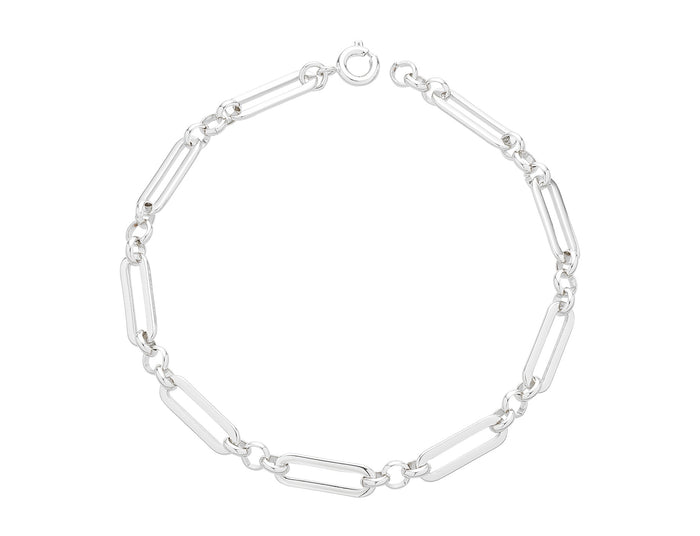 Liberté Maeve Chain Link Bracelet in Silver | Women's Jewellery | Gretel Lane