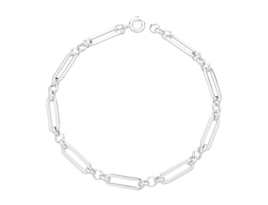 Liberté Maeve Chain Link Bracelet in Silver | Women's Jewellery | Gretel Lane
