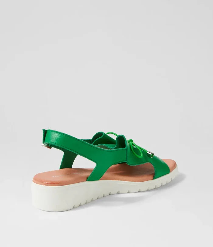 Malika (Bright Emerald-White)