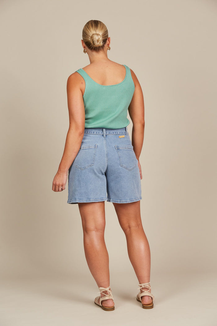 Margot Denim Short (Stellar)