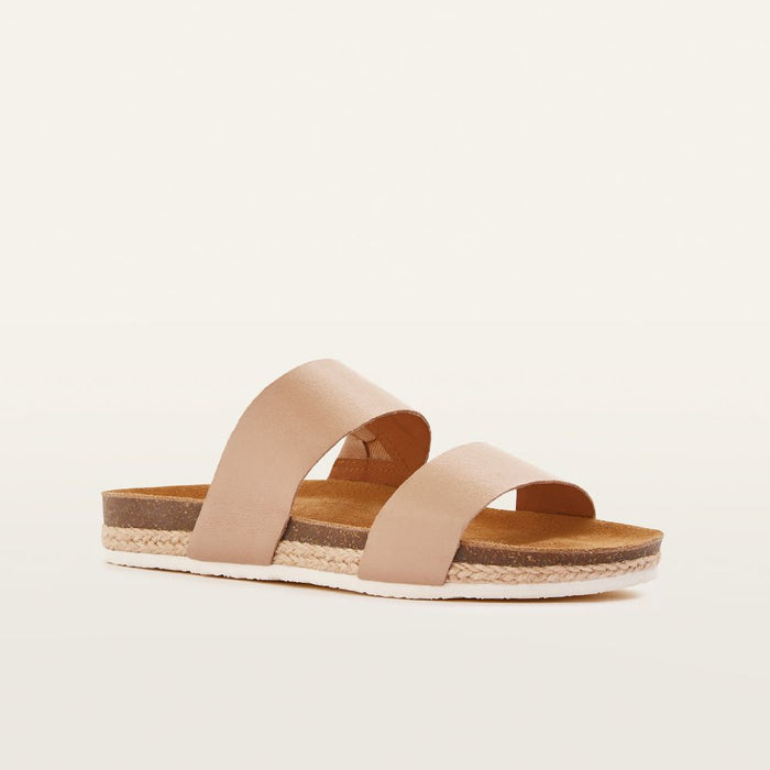 Frankie4 Maria III Podiatrist-designed Slide Sand Leather | Women's Sandals | Gretel Lane