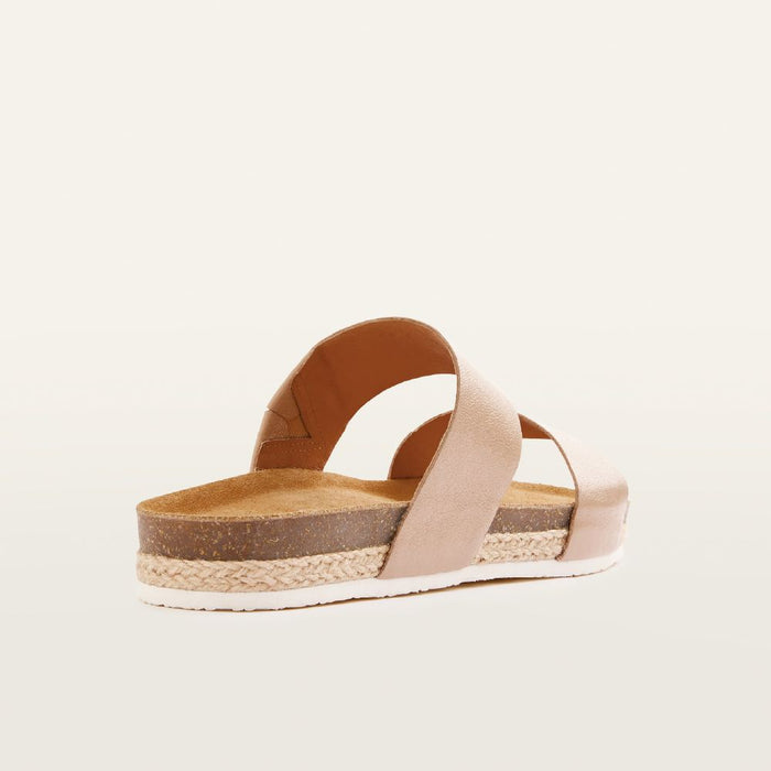 Frankie4 Maria III Podiatrist-designed Slide Sand Leather | Women's Sandals | Gretel Lane