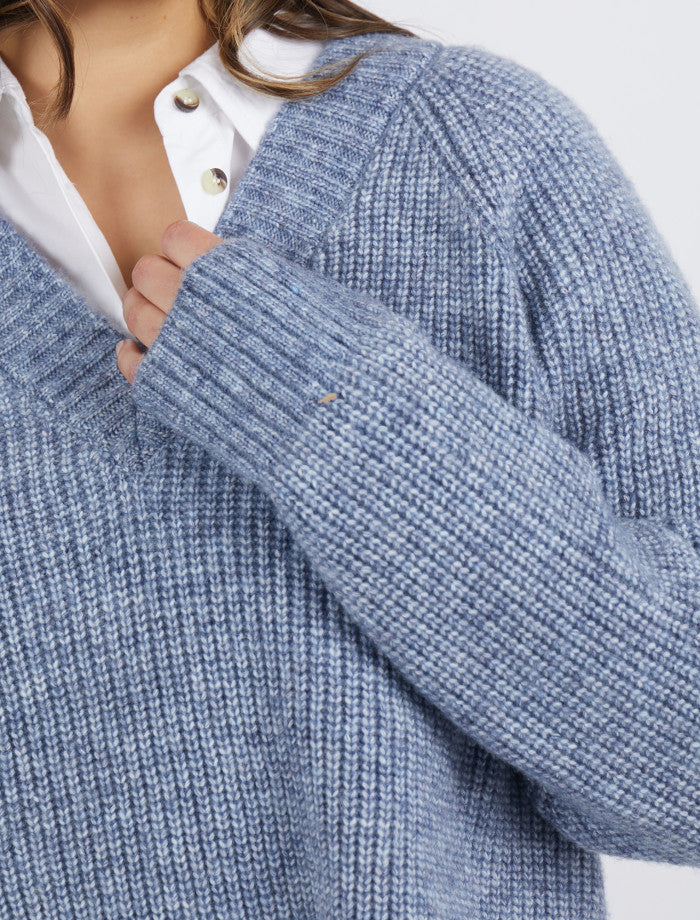 Mariana Knit (Blue Marle)