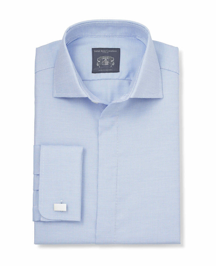 Men's Mark Made-to-Measure Shirt in Pale Blue