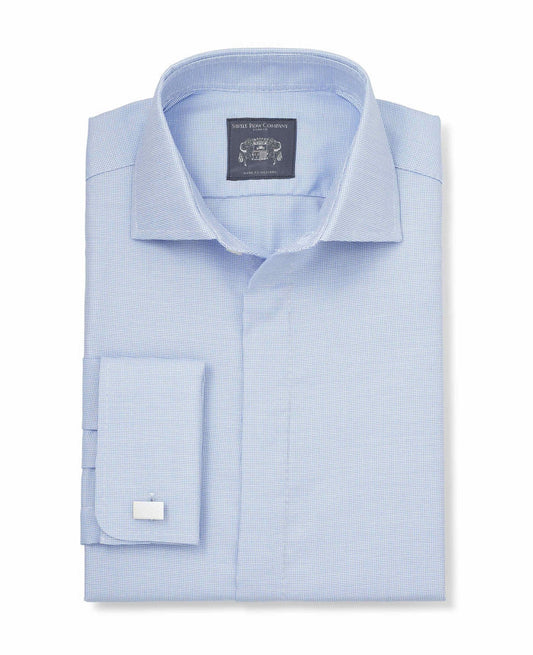 Men's Mark Made-to-Measure Shirt in Pale Blue