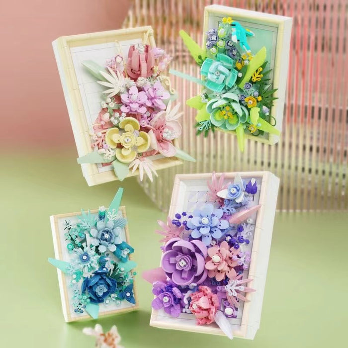 MJI Flower Picture Frame