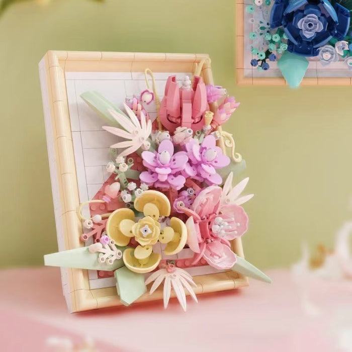 MJI Flower Picture Frame