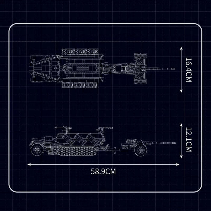 Mould King 20027 Sd.Kfz. 251 Half-Track RC