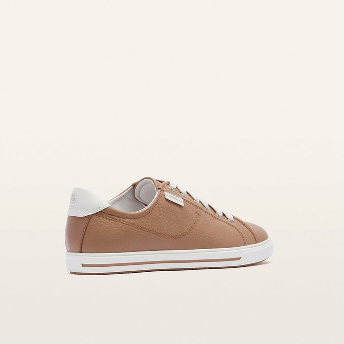 FRANKiE4 Nat III Women's Leather Health Sneaker Tan Tumbled | Women's Shoes Online | Gretel Lane