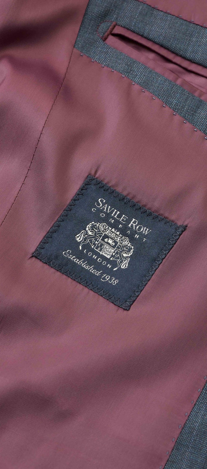 navy herringbone wool blend suit jacket  mfj372nav fabric detai lining detail long