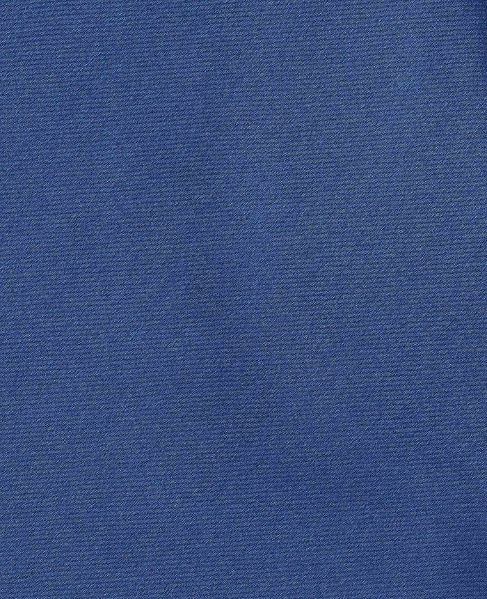 Men's Navy Seven Fold Silk Tie fabric detail