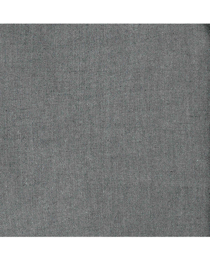 Navy Slim Fit Chambray Oxford Shirt