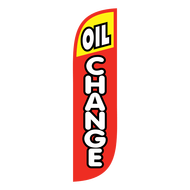 Oil Change Feather Flag