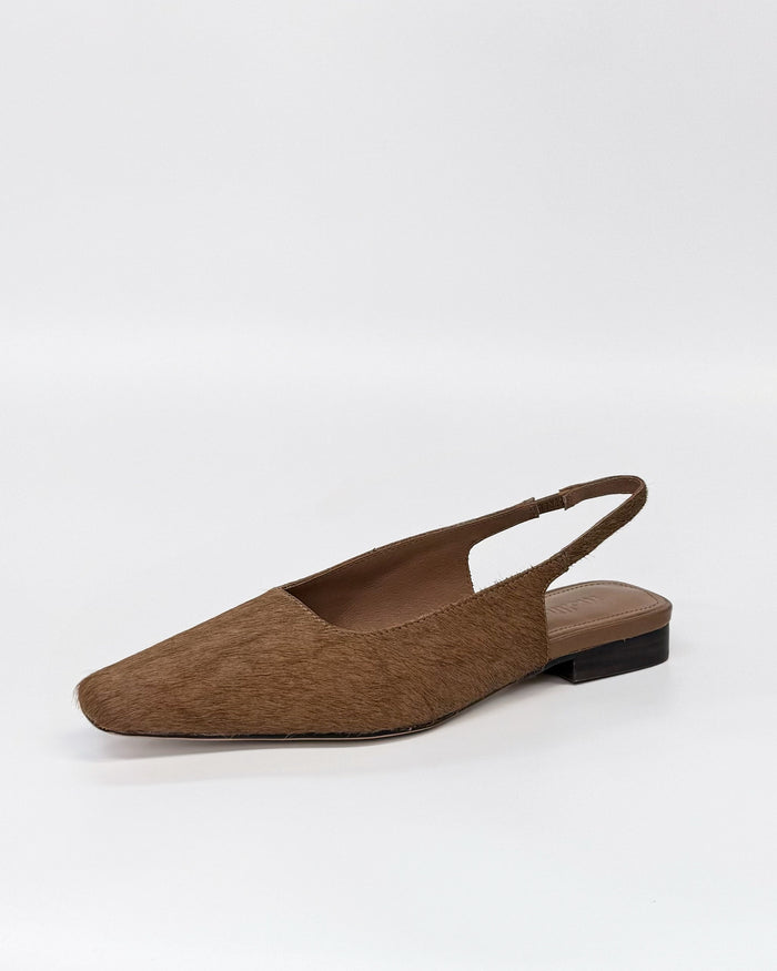 Mollini Women's Brown Ponyhair Othentic Slignback | Gretel Lane