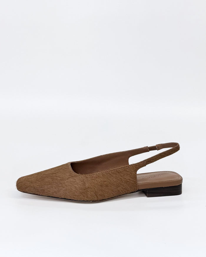 Mollini Women's Brown Ponyhair Othentic Slignback | Gretel Lane